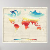 klimaatkaart poster (Voorkant)