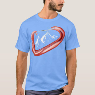 Klimaatkamp in Secure Mountain Carabiner Sport T-shirt