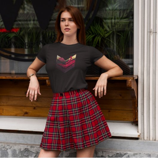 Klimaatlandschap van de bergberg t-shirt