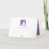 Klimaatmeisje Birthday-kaart Kaart (Achterkant)