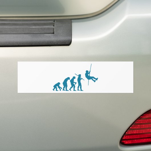Klimaatontwikkeling en rolpatronen bumpersticker (Op auto)