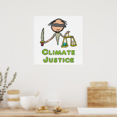 Klimaatrechtvaardigheid Poster (Keuken)