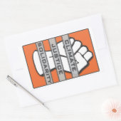 Klimaatrechtvaardigheid Solidariteit Sticker (Envelop)