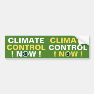 KLIMAATREGELEN NU! BUMPERSTICKER