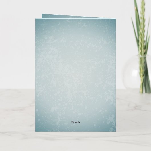 Klimaatschaal Rockface Cool Metal Blithday Kaart (Achterkant)