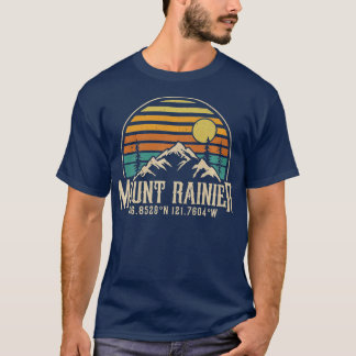 Klimaattop van Mt Rainier Washington Club Mount R T-shirt