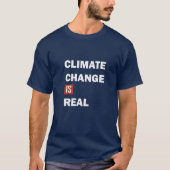 Klimaatuitdaging is echt milieubewustzijn t-shirt (Voorkant)