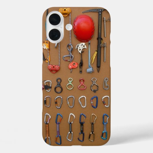 Klimaatuitrusting — Bergklimloopwerk Case-Mate iPhone Case (Achterkant)