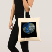 Klimaatvaardigheid zorgt ervoor dat ik beklimmend tote bag (Voorkant (product))