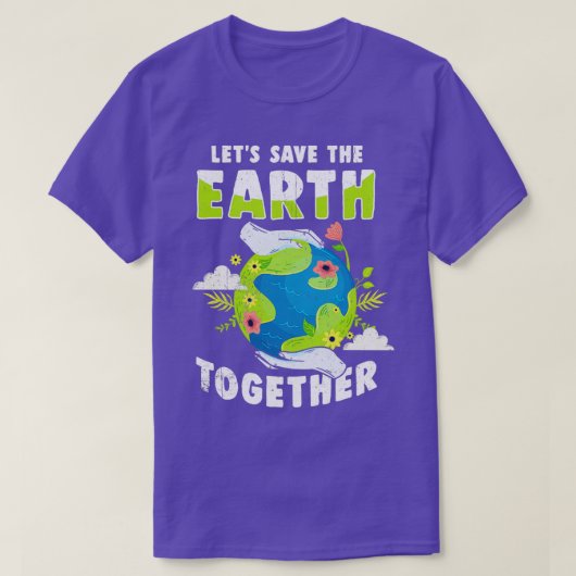 klimaatverandering 1 t-shirt (Design voorkant)