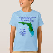 Klimaatverandering - Blauwe Kind 3 T-shirt (Voorkant)