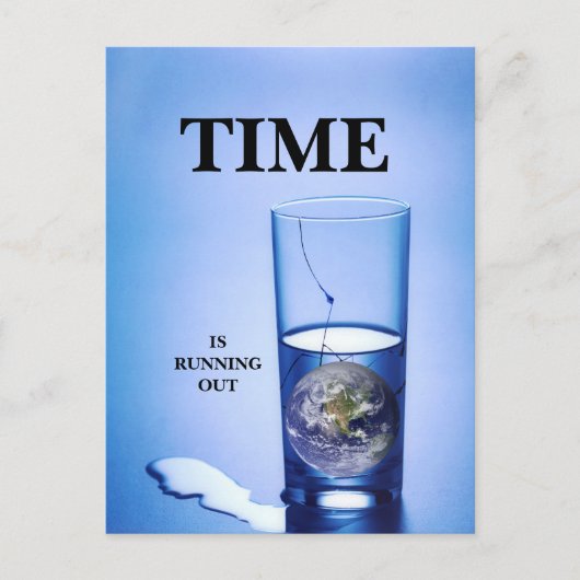Klimaatverandering Briefkaart (Voorkant)