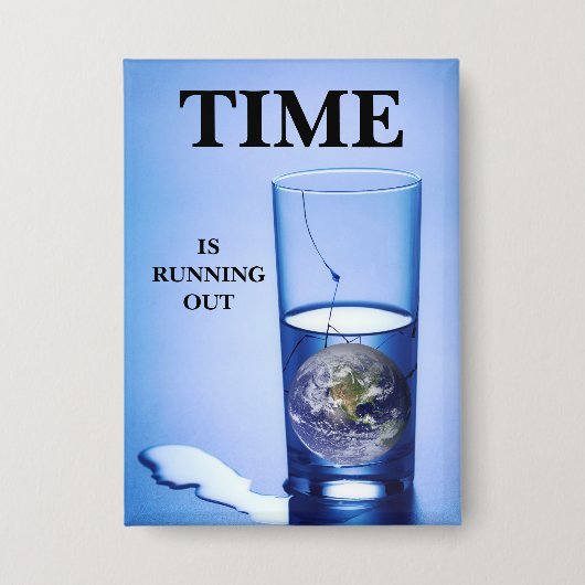Klimaatverandering Button (Voorkant)