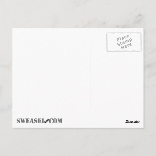 Klimaatverandering? De hele tijd! Briefkaart (Achterkant)