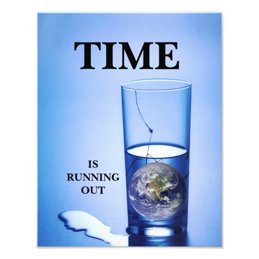 Klimaatverandering Foto Afdruk (Voorkant)
