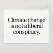 Klimaatverandering geen Briefkaart van liberale sa (Voorkant)
