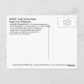 KLIMAATVERANDERING IN DE WALLOWAS BRIEFKAART (Achterkant)