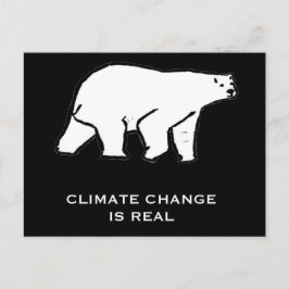 Klimaatverandering is echt briefkaart