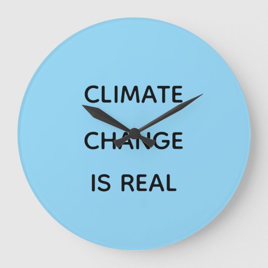 Klimaatverandering is echt grote klok (Voorkant)