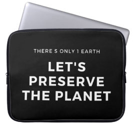 klimaatverandering is echt laptop sleeve