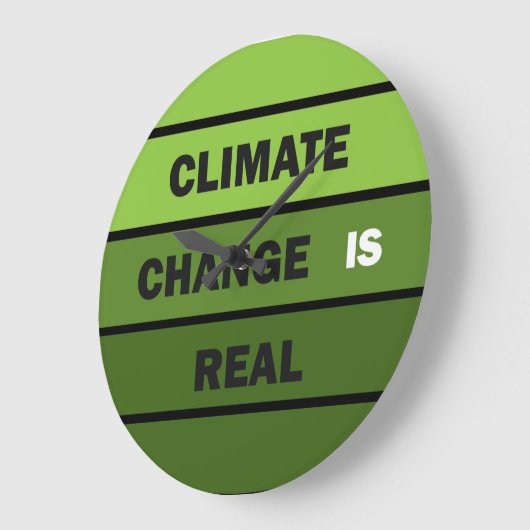 Klimaatverandering is echt milieubewustzijn grote klok (Hoek)