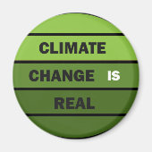 Klimaatverandering is echt milieubewustzijn magneet (Voorkant)