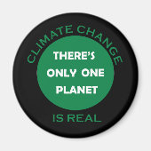 Klimaatverandering is echt milieubewustzijn magneet (Voorkant)