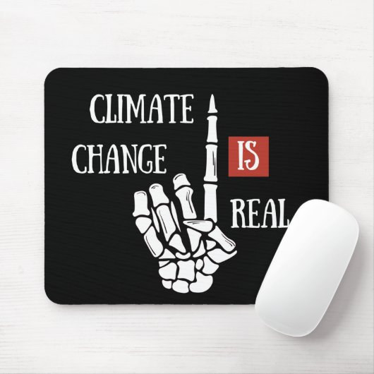 klimaatverandering is echt muismat (Met muis)