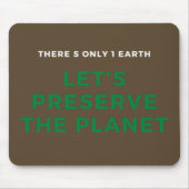 klimaatverandering is echt muismat (Voorkant)