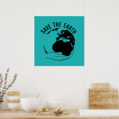 klimaatverandering is echt poster (Keuken)