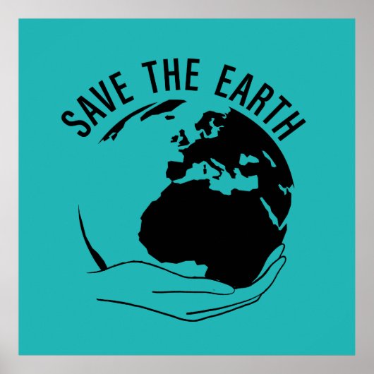 klimaatverandering is echt poster (Voorkant)