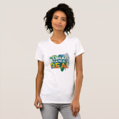 Klimaatverandering is echt t-shirt (Voorkant volledig)