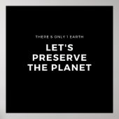 klimaatverandering is een echte noodsituatie poster (Voorkant)