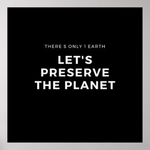 klimaatverandering is een echte noodsituatie poster