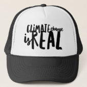 Klimaatverandering is een echte trucker pet (Voorkant)