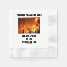 Klimaatverandering is hier We leven in het Pyrocee Servet