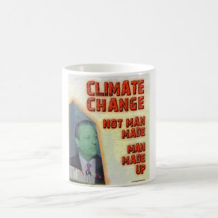 Klimaatverandering is Man Koffiemok