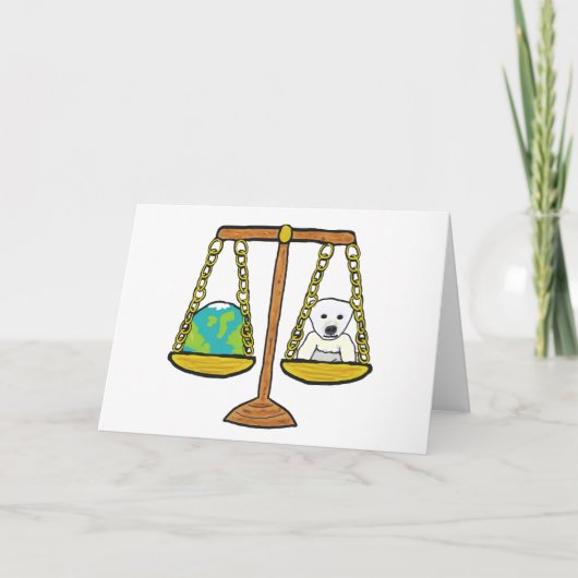 Klimaatverandering Kaart (Voorkant)