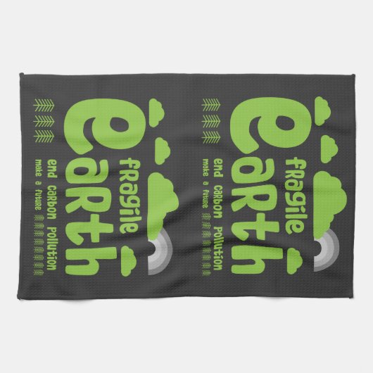 klimaatverandering | Koolstofverontreiniging | Act Theedoek (Horizontaal)