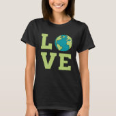 Klimaatverandering Liefde - Global Warming Mother  T-shirt (Voorkant)
