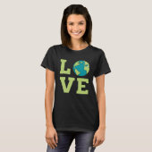 Klimaatverandering Liefde - Global Warming Mother  T-shirt (Voorkant volledig)