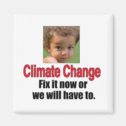 Klimaatverandering Magneet (Voorkant)