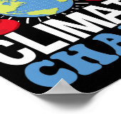 Klimaatverandering op de dag van de klimaatverande poster (Hoek)