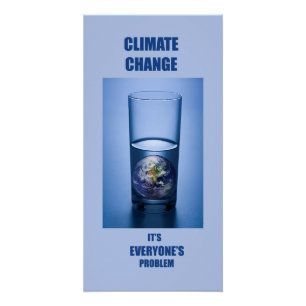 Klimaatverandering Perfect Poster