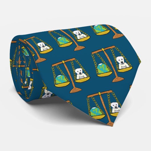 Klimaatverandering Stropdas (Opgerold)