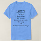 Klimaatverandering T-shirt (Design voorkant)