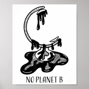 Klimaatverandering tegengaan - milieubeschermingss poster