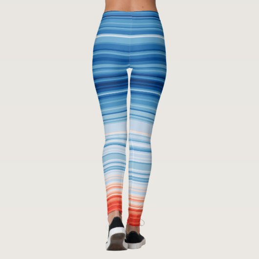 Klimaatverandering van de wereldwijde opwarming leggings (Achterkant)