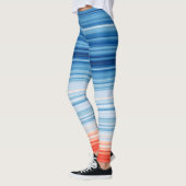 Klimaatverandering van de wereldwijde opwarming leggings (Links)