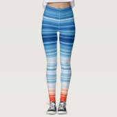 Klimaatverandering van de wereldwijde opwarming leggings (Voorkant)